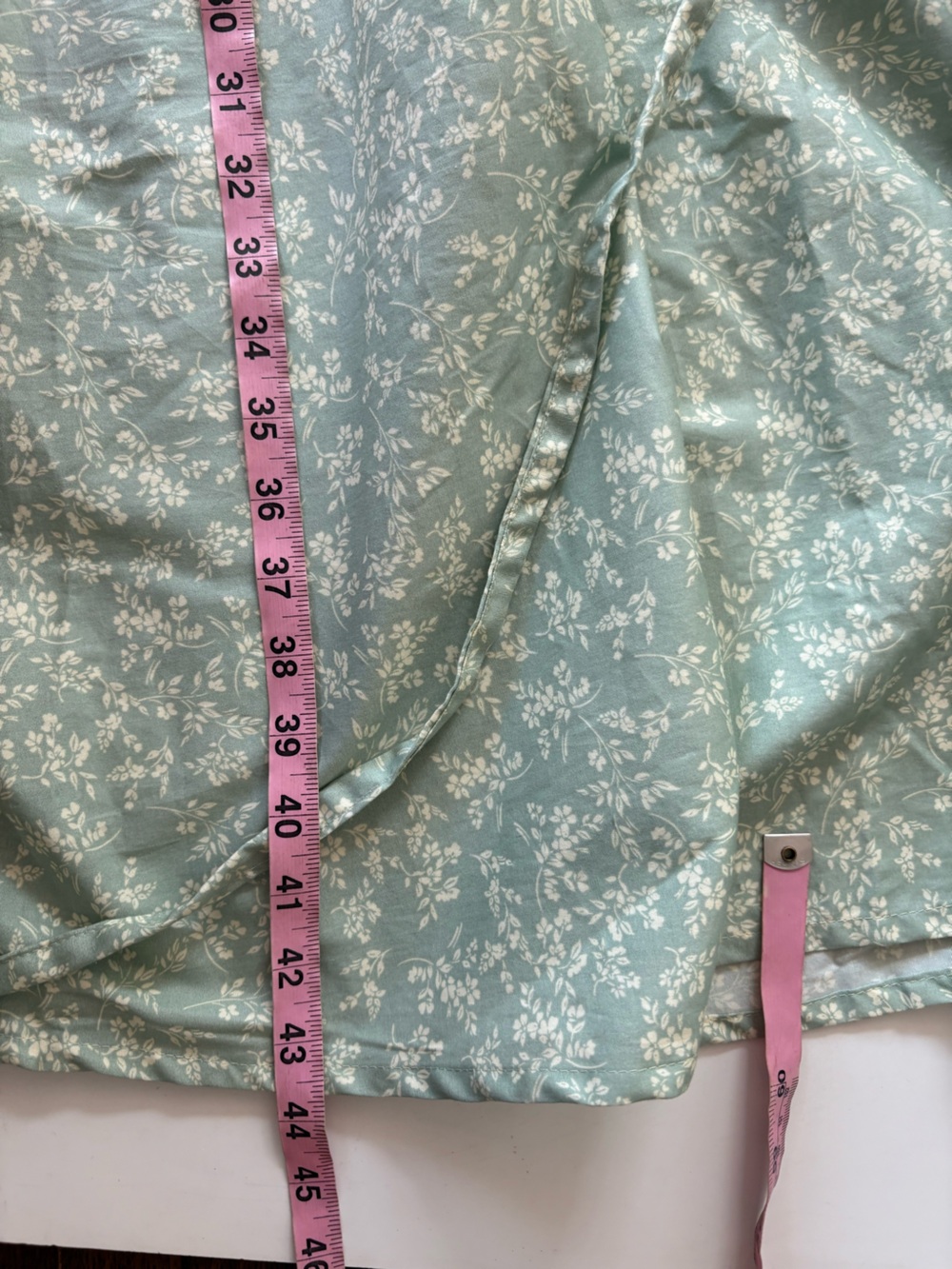 Dreaming of Ivy || Milkmaid Dress Frill Sleeve Lace Up Back Midi Sage Green M - Picture 7 of 9